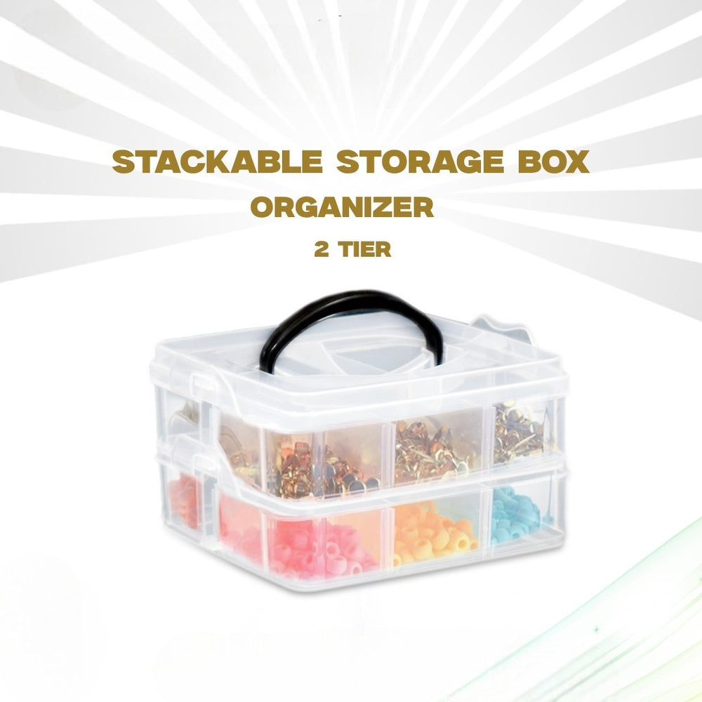 Stackable Storage Box for Home Organization