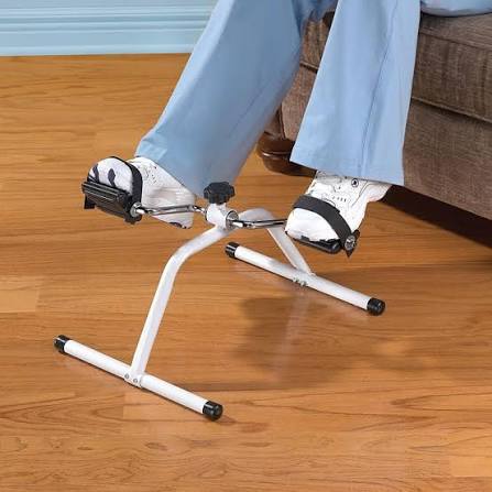 Pedal Exerciser for Leg Exercises – Compact Seated Workout Trainer
