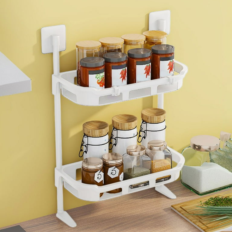 2-Layer Bathroom Storage Rack β Space-Saving Over-Toilet Organizer with Hooks