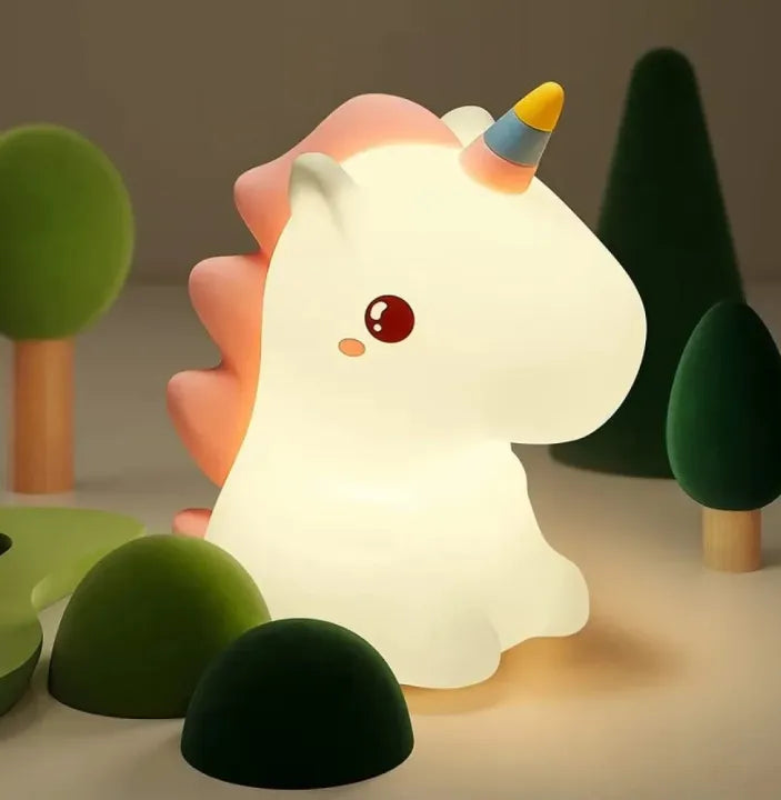 Unicorn Lamp Cute Table Light for Kids Decor view 4 - Nexusmart Pakistan