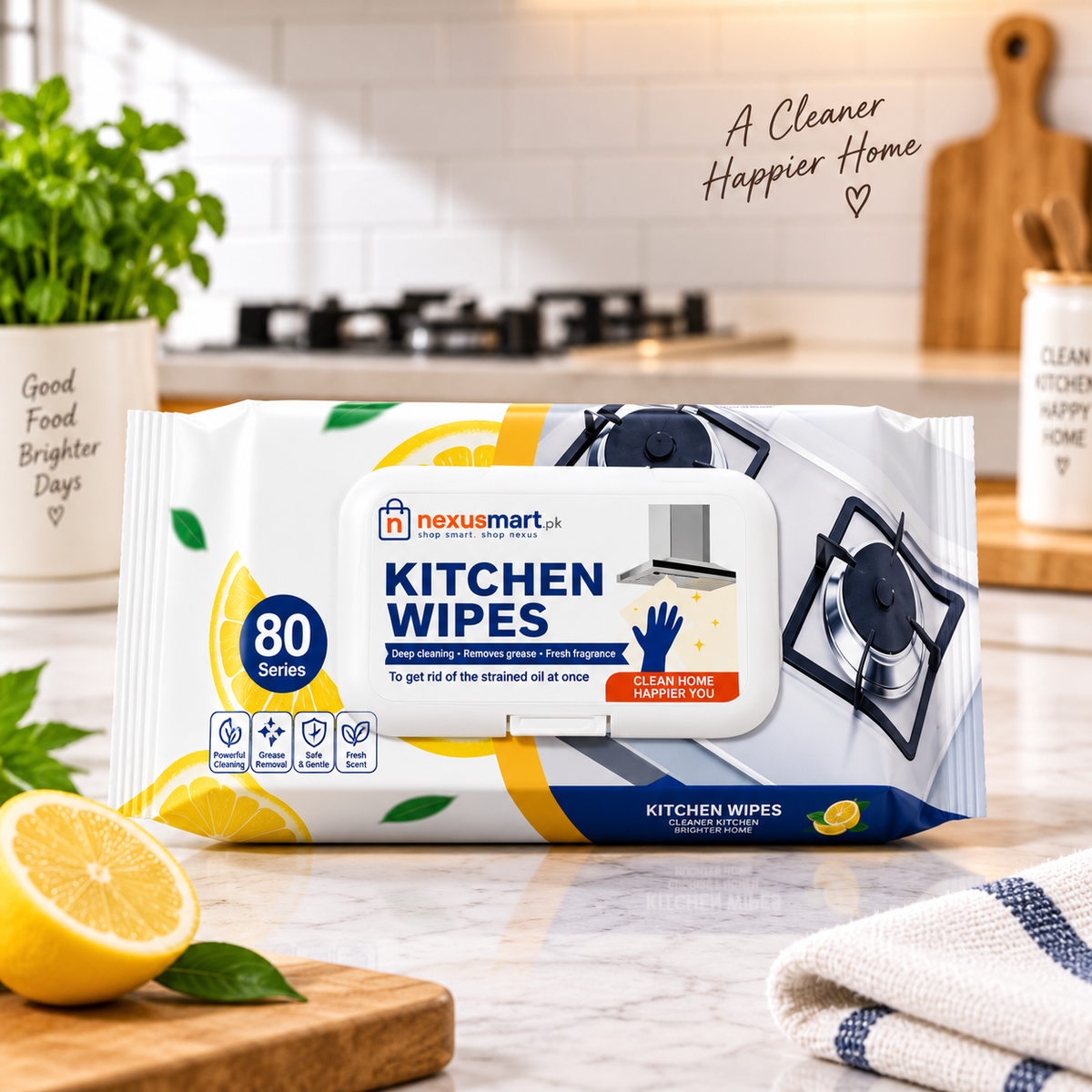 Kitchen Cleaning Wipes β Convenient Wipes for Everyday Kitchen Cleaning