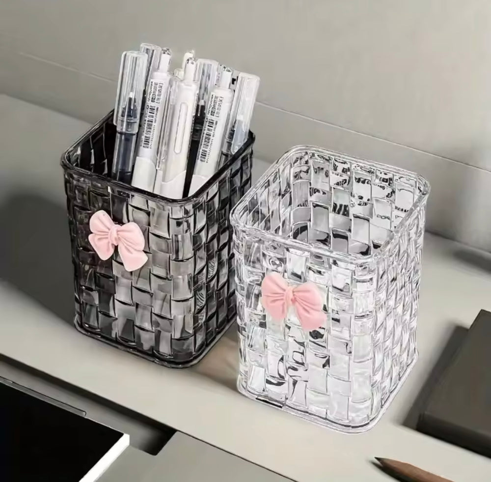 Luxury Desktop Storage Box – Multi-Purpose Desk Organizer