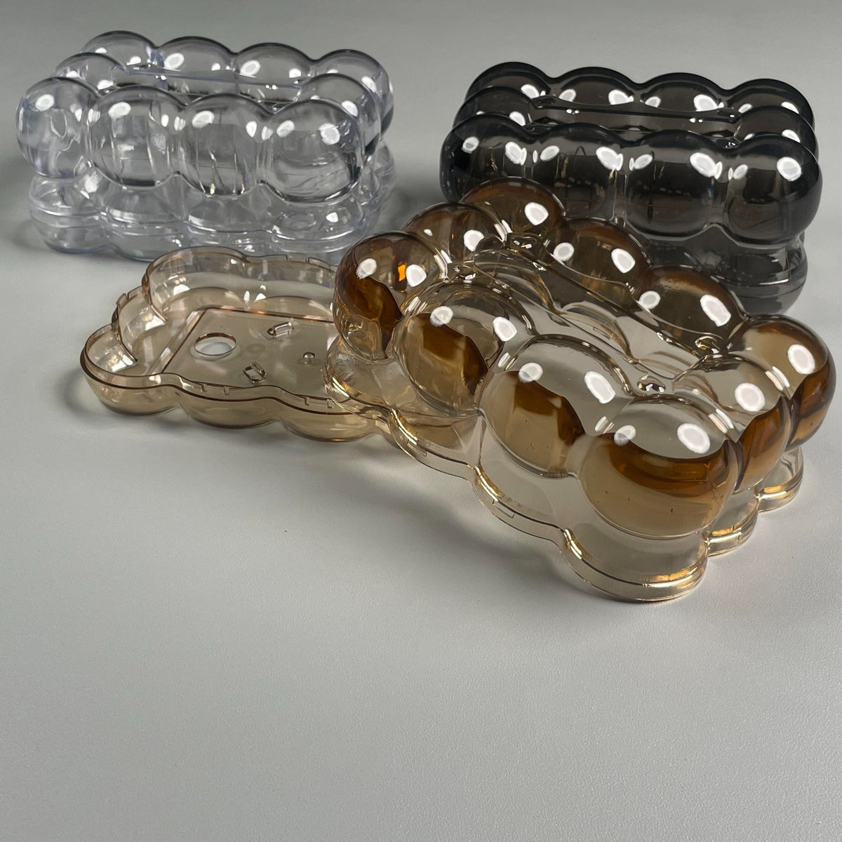Bubbly Bliss Acrylic Tissue Box – Decorative Transparent Tissue Holder