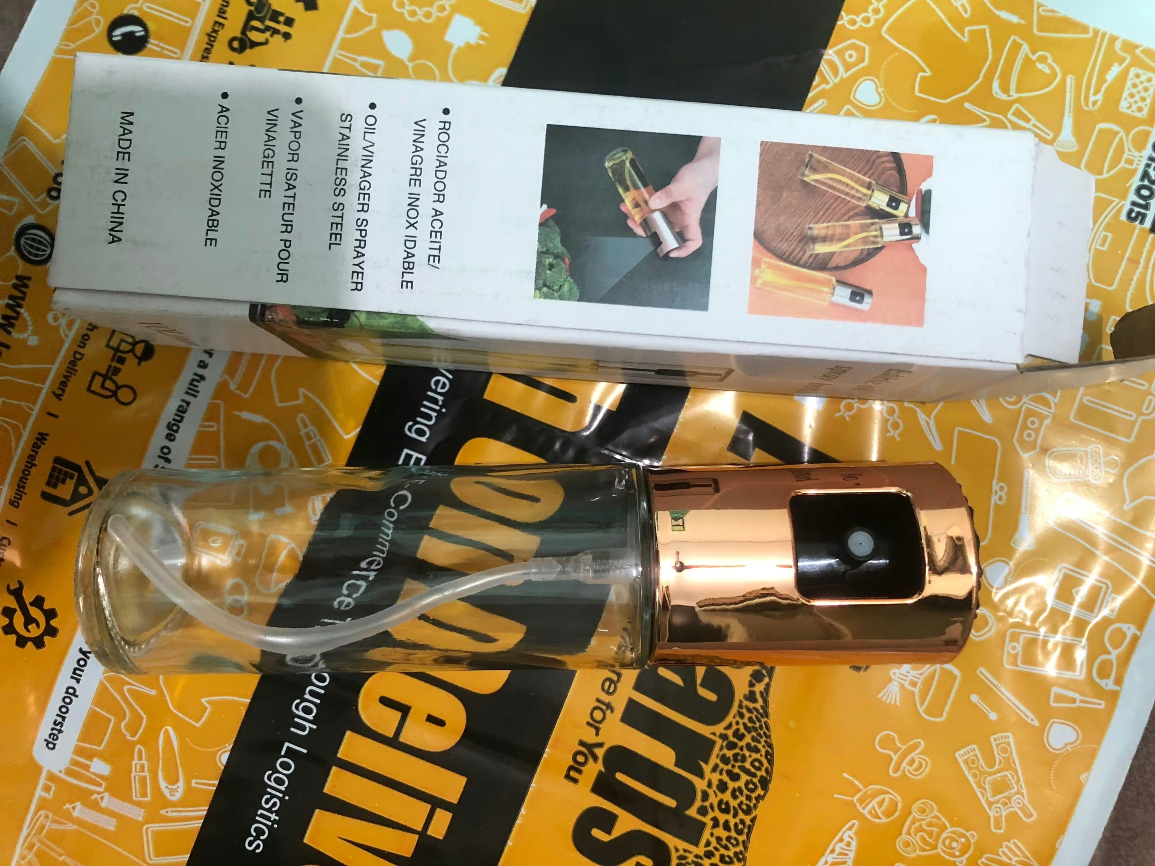 Kitchen Glass Olive Oil Sprayer 100ml Home & Kitchen Essentials view 4 - Nexusmart Pakistan