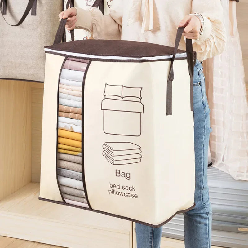 Non-Woven Clothing Storage Bag – Multi-Purpose Wardrobe Organizer