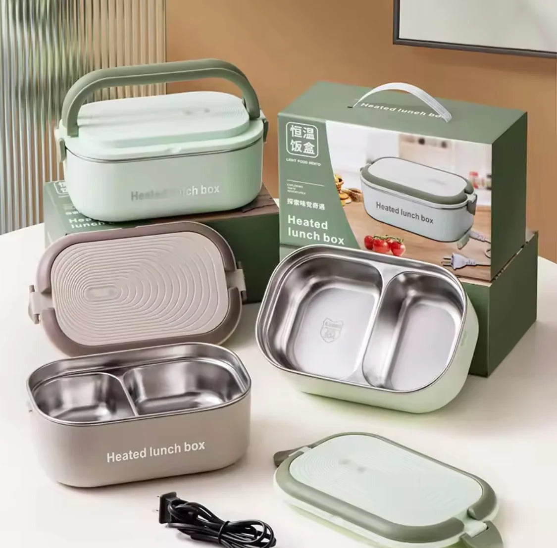 Electric Portable Lunch Box β Insulated & Travel Bags