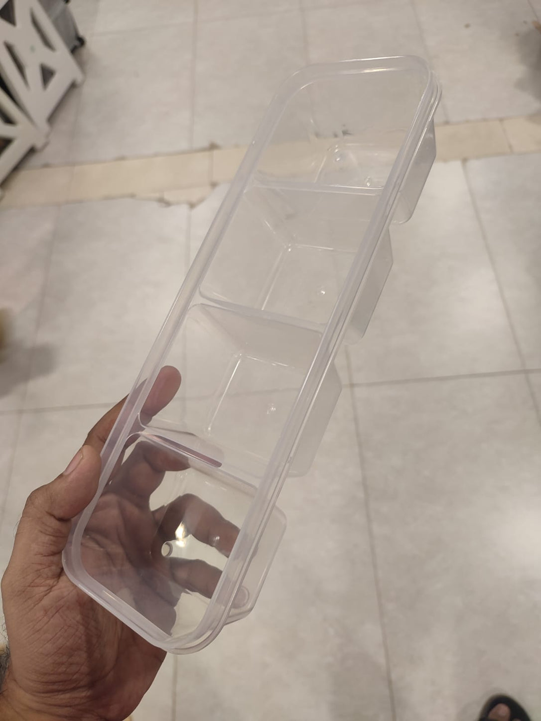 4 Compartment Storage Box with Seal Lid – Food Storage