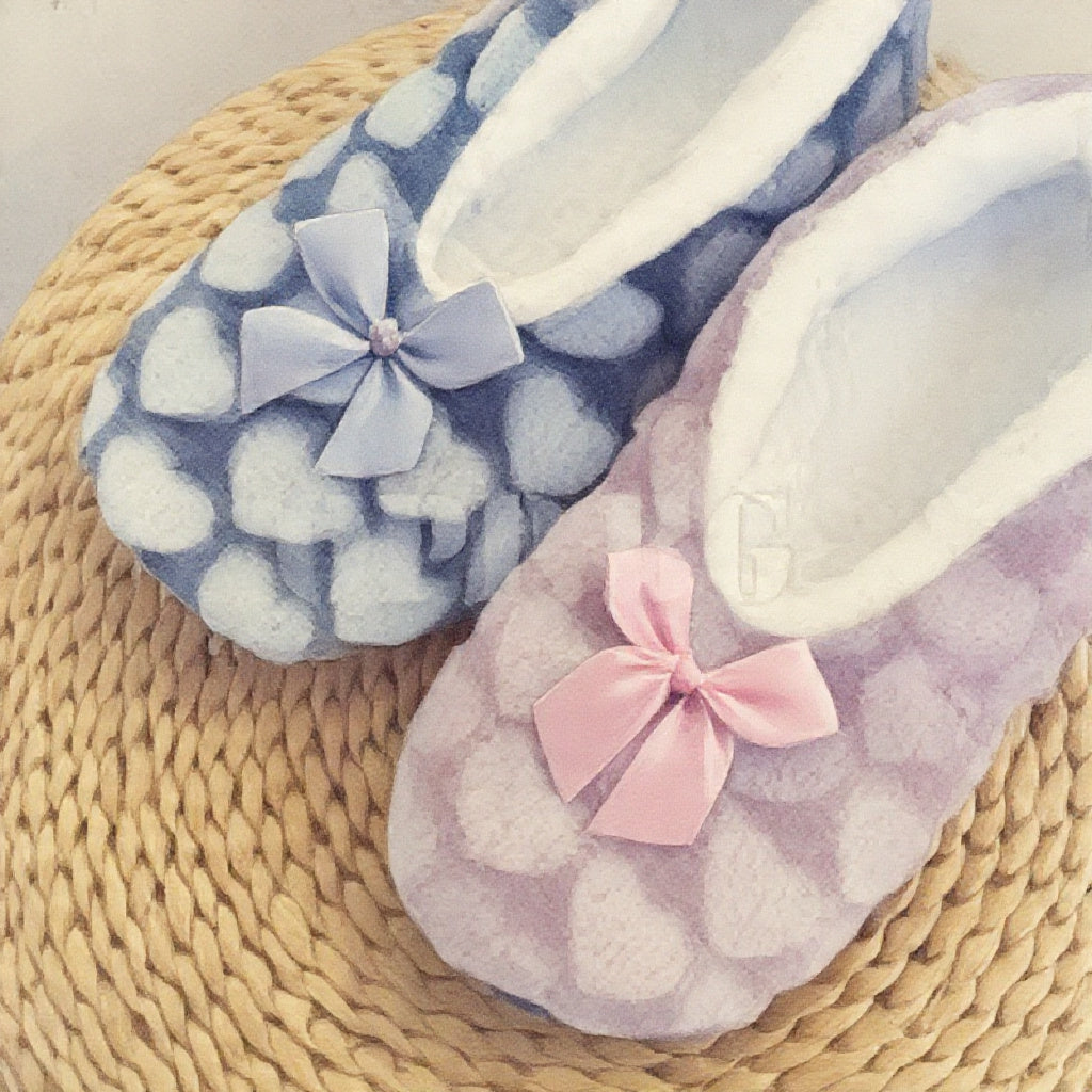 Fur Winter Slippers for Women