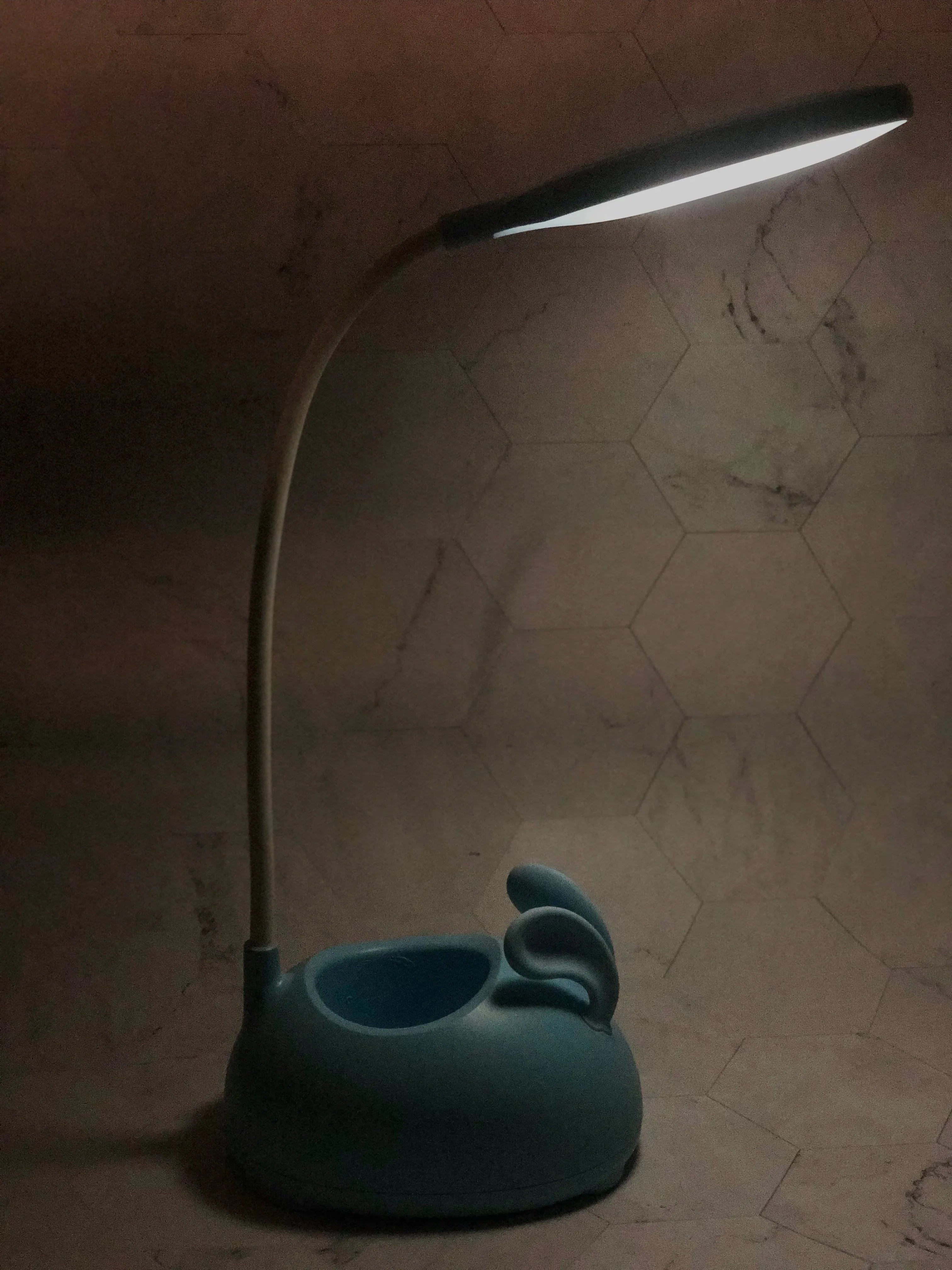 Cute Rabbit Desk Lamp with Flexible Neck