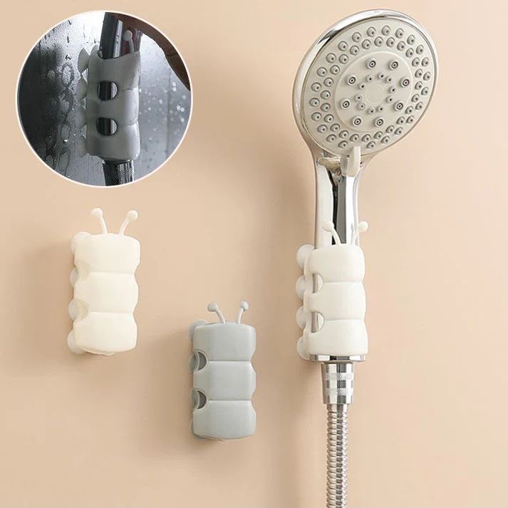 Silicone Shower Suction Holder β Wall-Mounted Bathroom Organizer