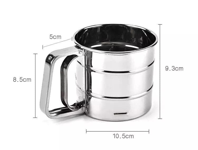 Flour Sifter Baking & Kitchen Essential Nexusmart view 3 - Nexusmart Pakistan