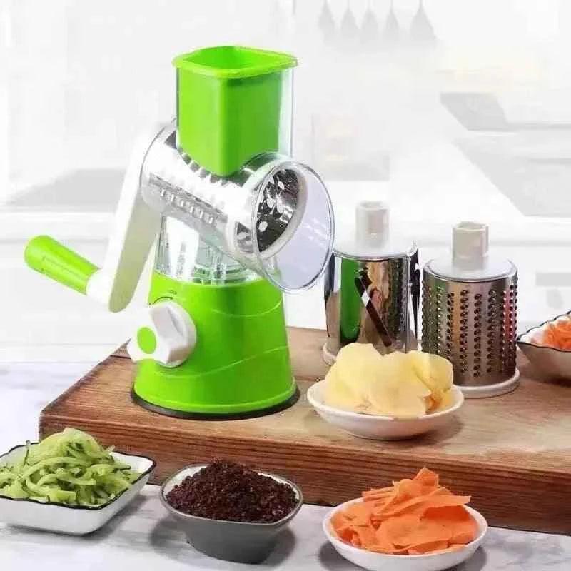 3-in-1 Manual Vegetable Cutter & Slicer