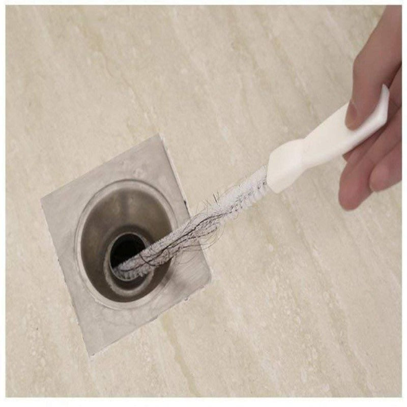 Flexible Drain Pipe Cleaner Brush Sink Dredge Tool Bath view 4 - Nexusmart Pakistan