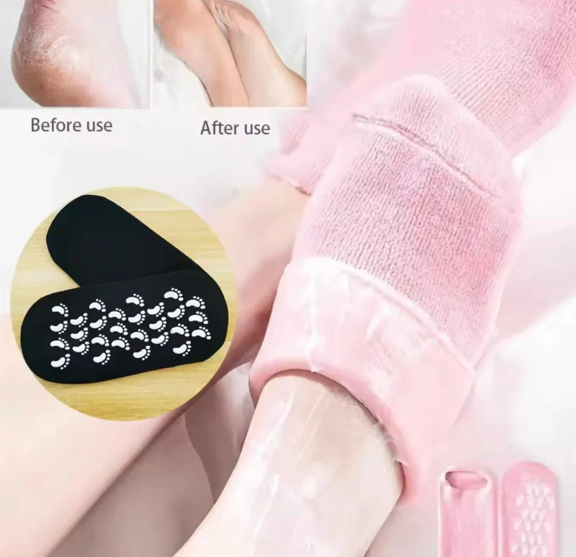 Spa Gel Heel Socks Dry Cracked Heel Relief Nexusmart view 6 - Nexusmart Pakistan