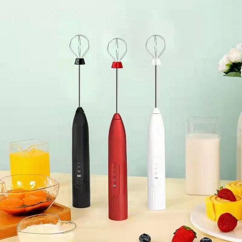 USB Milk Foam Coffee Maker Portable Egg Beater Frother Shaker view 4 - Nexusmart Pakistan