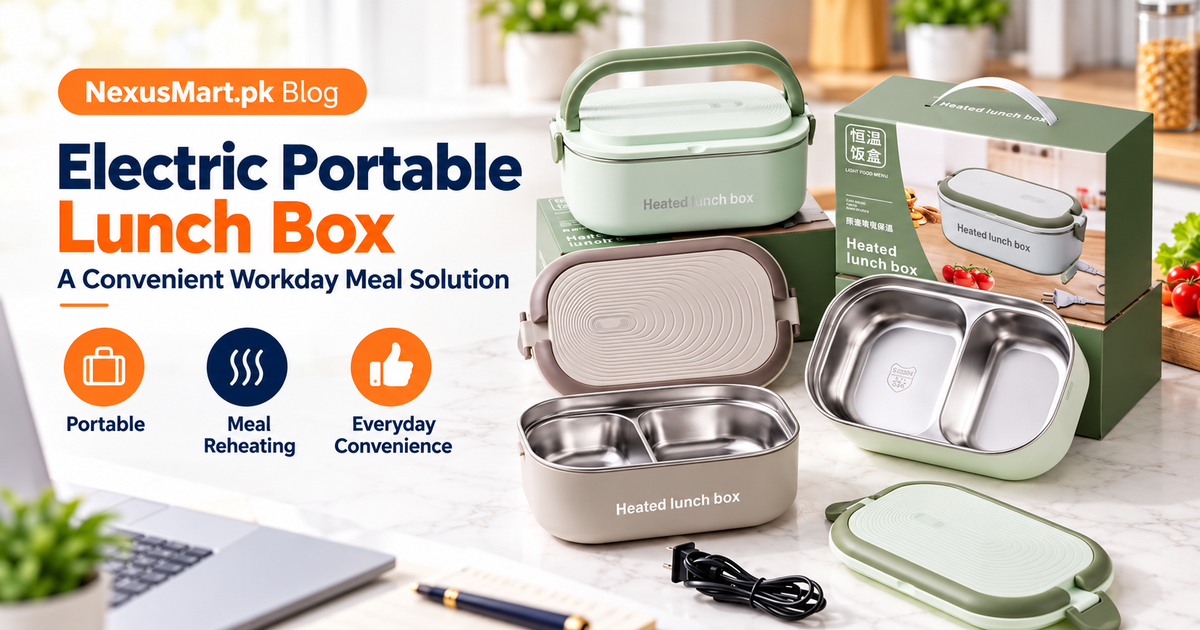 Electric Portable Lunch Box - NexusMart.pk product buying guide