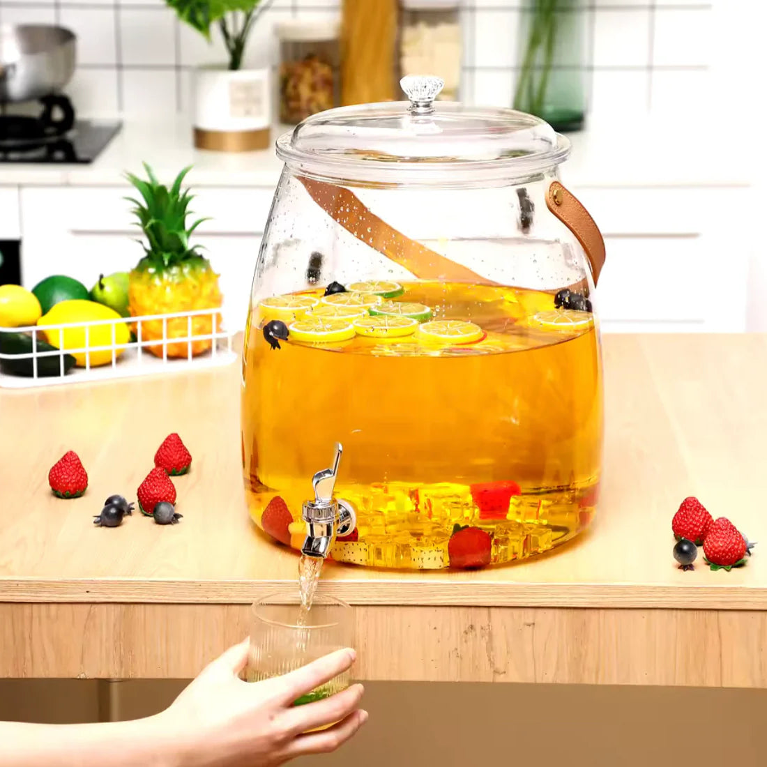 Acrylic Liquid Dispenser Countertop Nexusmart product image - Nexusmart Pakistan