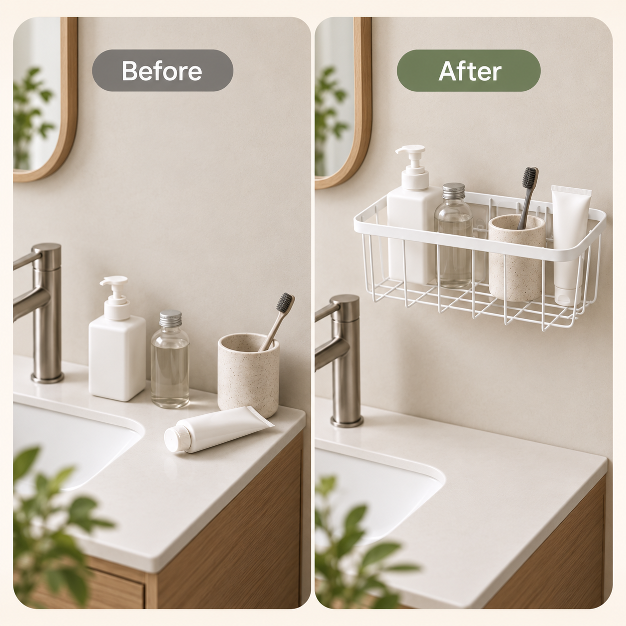 Matrix Instant Multi-Setting Wall Caddy – Wall-Mounted Storage Organizer