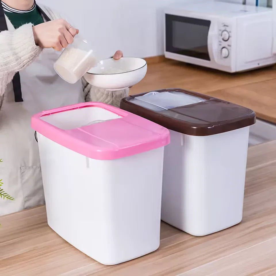 10kg Rice Storage Container with Airtight Lid