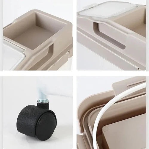 10kg Rice Storage Container Airtight Nexusmart view 2 - Nexusmart Pakistan