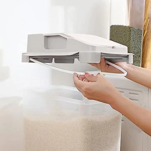 10kg Rice Storage Container Airtight Nexusmart view 5 - Nexusmart Pakistan