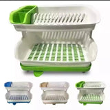 Kitchen Master Plastic Plate Rack with Tray