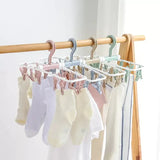 Foldable Laundry Drying Hanger with Multi Clips view 5 - Nexusmart Pakistan