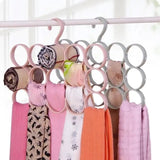 15-Holes Scarf Hanger Plastic Home Organization view 3 - Nexusmart Pakistan