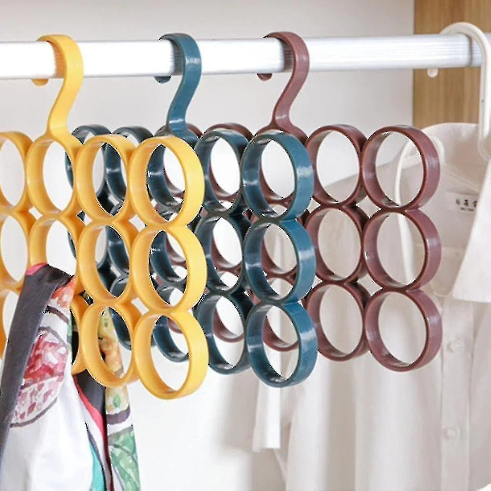 15-Holes Scarf Hanger Plastic Home Organization product image - Nexusmart Pakistan