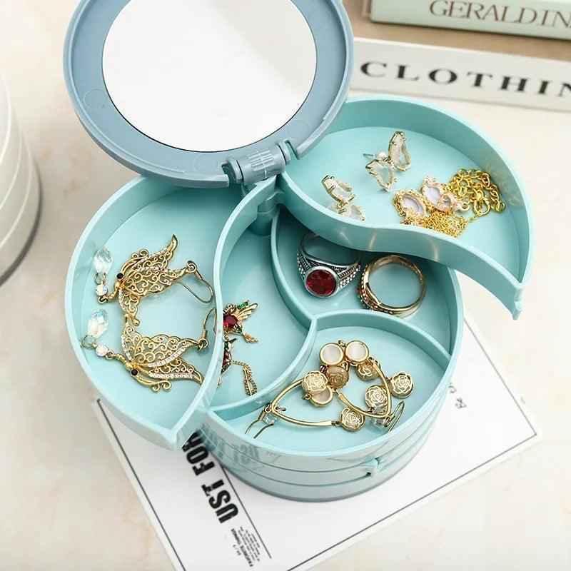 Jewelry Storage Organizer - Elegant Jewelry Storage Box for Organizing Accessories