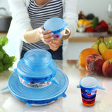 6 Pcs Silicone Airtight Bowl Cover Lids – Buy Online Pakistan | NexuSmart.pk