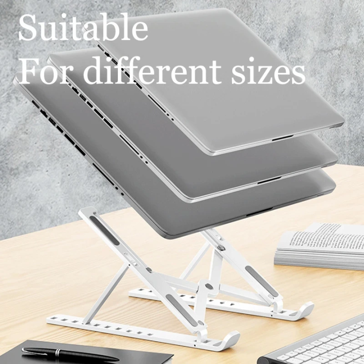 Portable Adjustable Laptop Stand Home & Kitchen Essentials view 2 - Nexusmart Pakistan