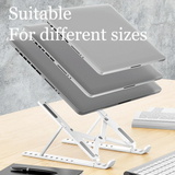Portable Adjustable Laptop Stand Home & Kitchen Essentials view 2 - Nexusmart Pakistan