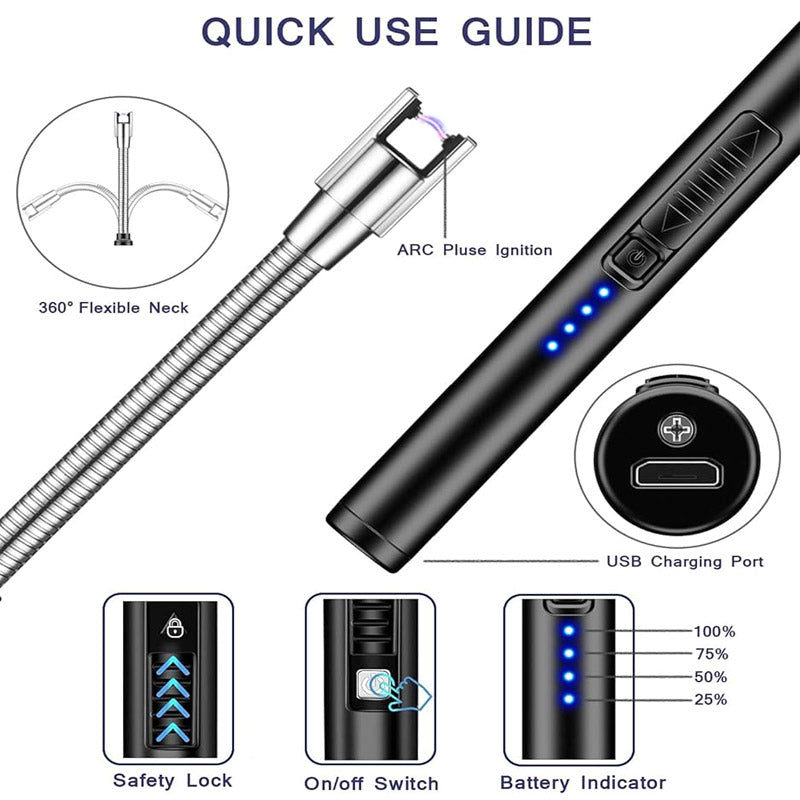 USB Electric Lighter - Rechargeable – Buy Online Pakistan | NexuSmart.pk
