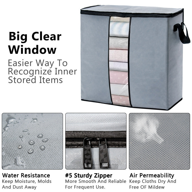 Blanket & Cloth Bag Grey - Pack of 4 – Buy Online Pakistan | NexuSmart.pk
