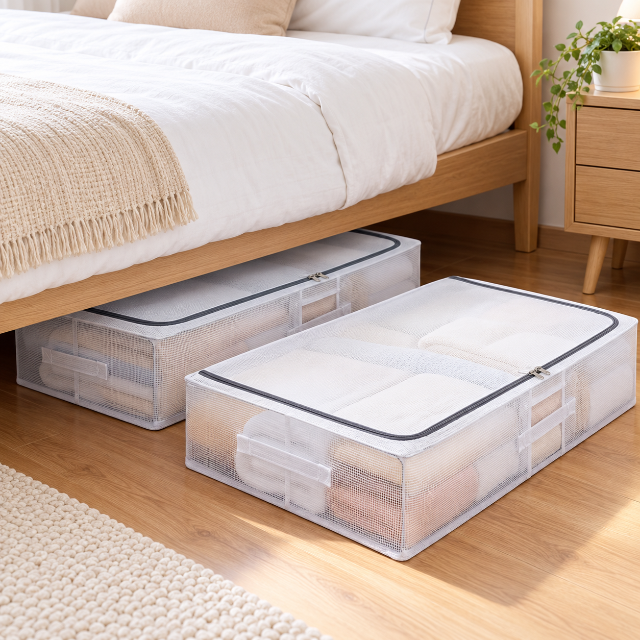 Large Capacity Waterproof Storage Organizer for Clothes & Household Items
