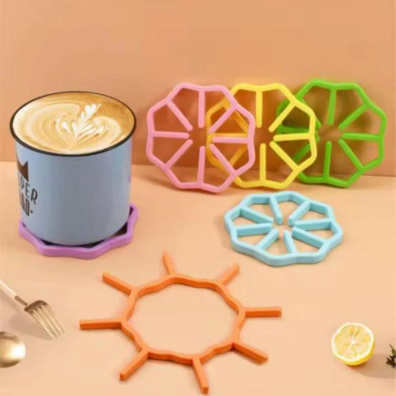 Pack Of 2 Silicone Heat Insulation Pot Mat