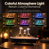 Titanic Ship Air Humidifier with Remote Control – Aroma Diffuser & Night Light