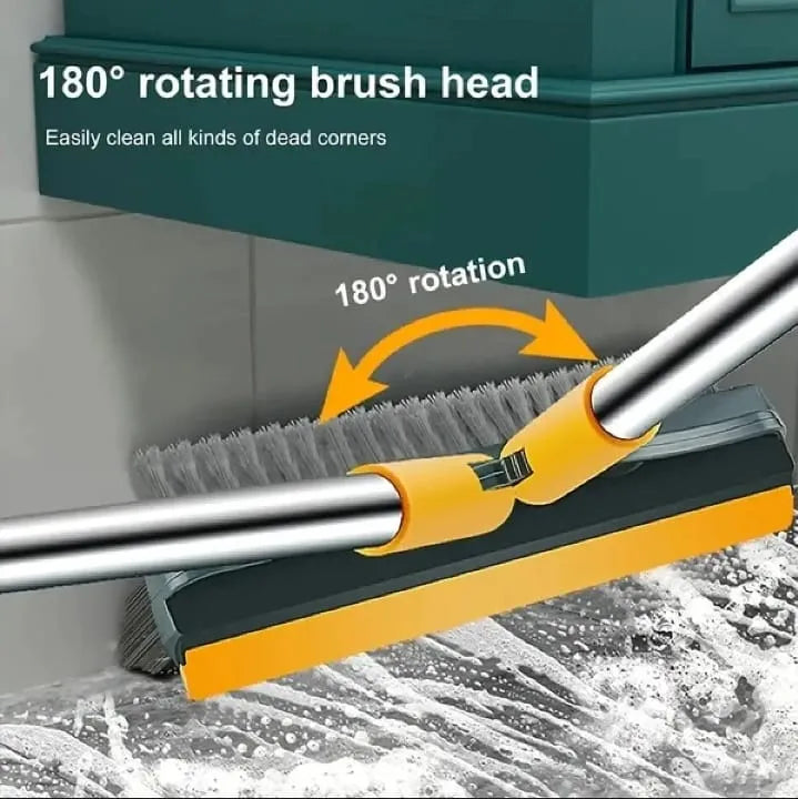 3-in-1 Floor Scrub Brush With Long Telescopic Handle view 2 - Nexusmart Pakistan