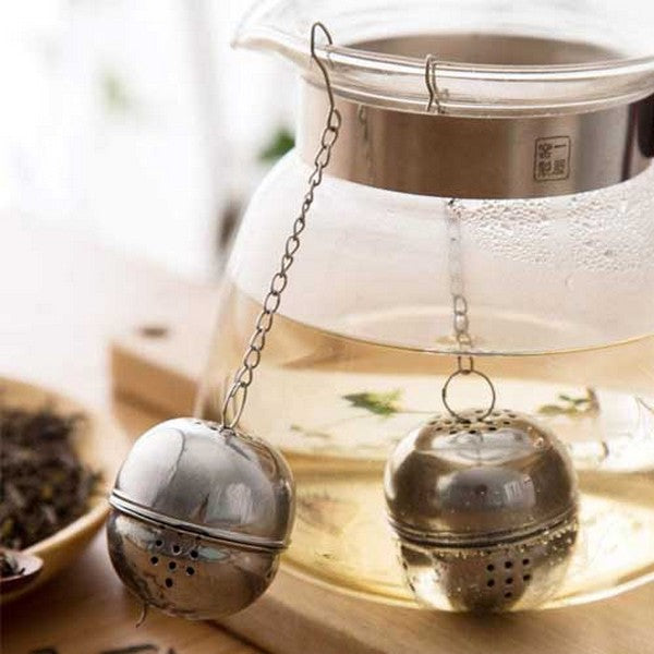 Spice & Tea Filter Ball - Stainless Steel – Buy Online Pakistan | NexuSmart.pk