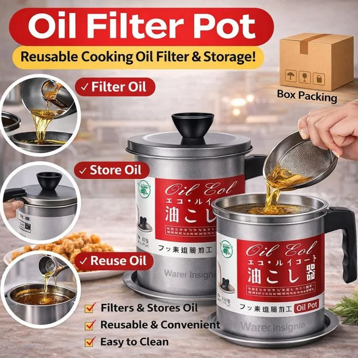 Fryer Oil Filter Jug Home & Kitchen Essentials product image - Nexusmart Pakistan