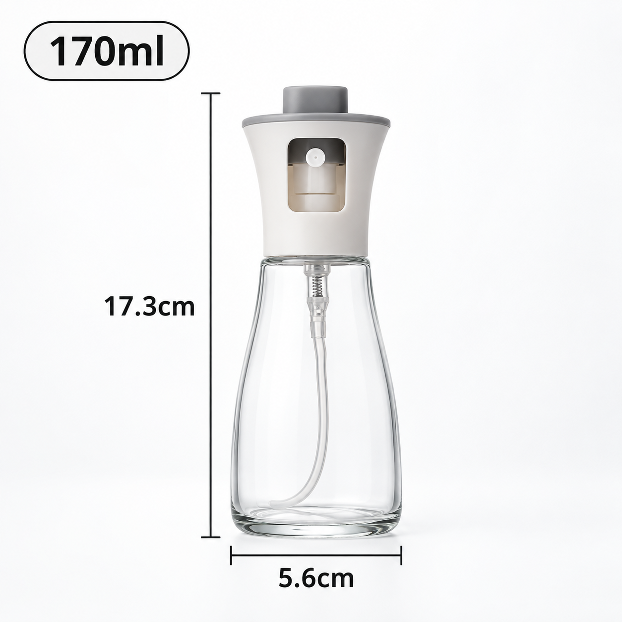 170ml Oil Spray Bottle – Kitchen Cooking Oil Sprayer