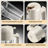 2-in-1 Glass Oil Spray Dispenser 470ml Home Organization view 5 - Nexusmart Pakistan