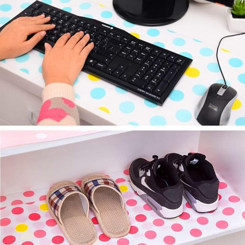 Anti-Slip Foam Drawer Mat 2 Rolls Pack Home Organization view 2 - Nexusmart Pakistan