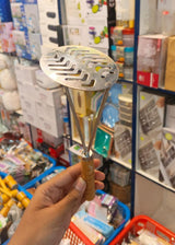 Stainless Steel Potato Masher with Wooden Handle – Kitchen Mashing Tool