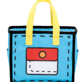 3D Cartoon Oxford Lunch Bag Insulated Nexusmart view 2 - Nexusmart Pakistan