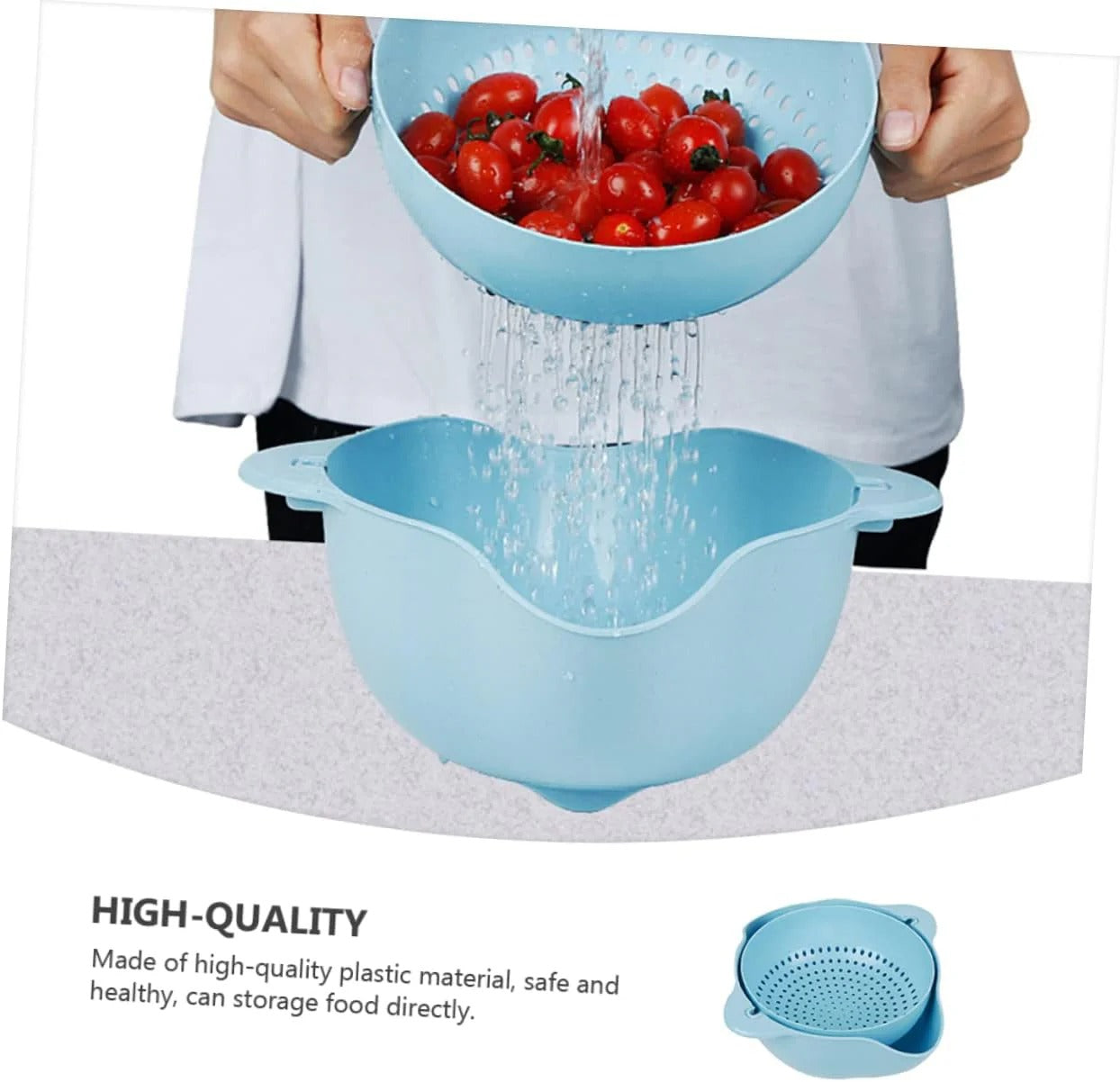 Multipurpose Drainage Bowl Kitchen & Cooking view 3 - Nexusmart Pakistan