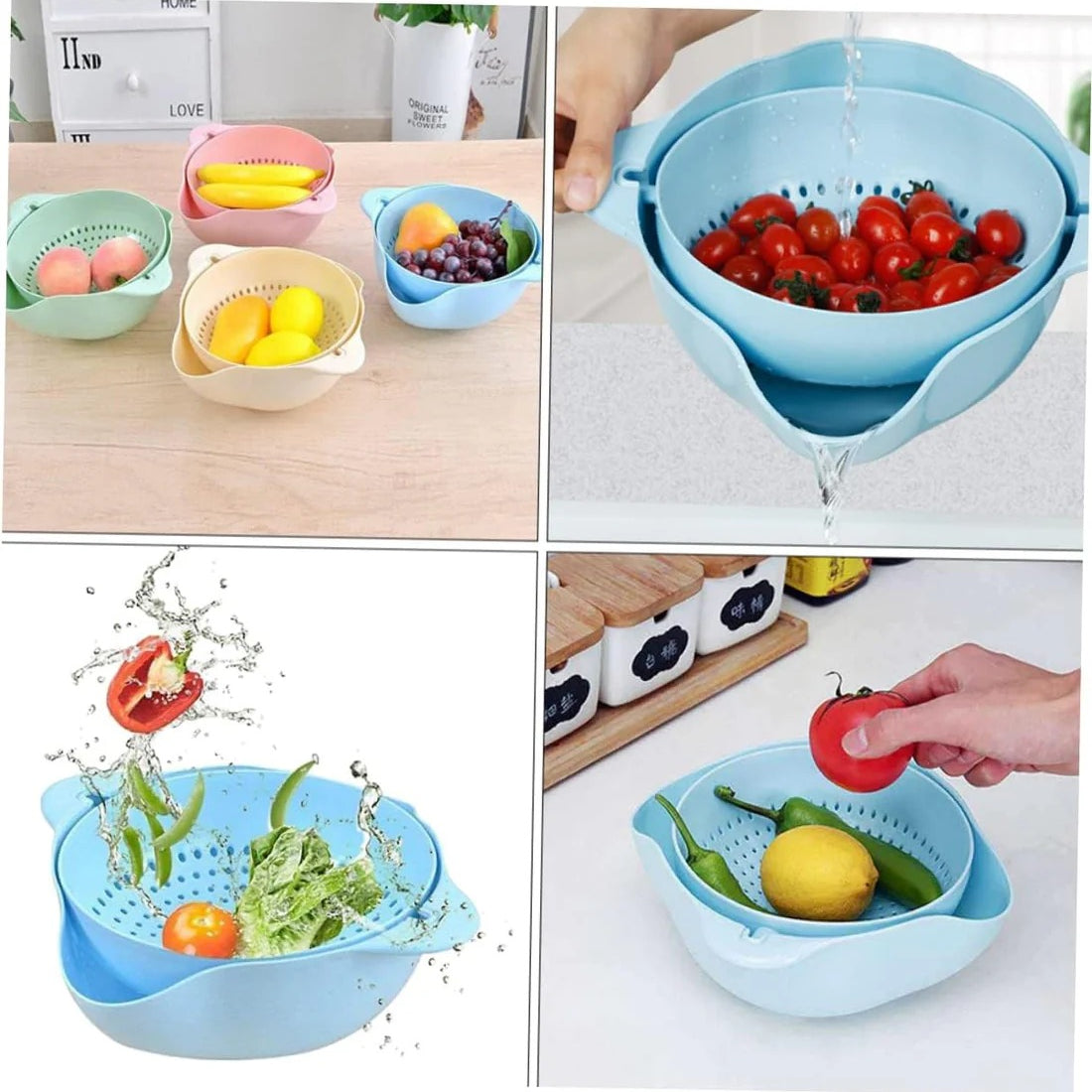 Multipurpose Drainage Bowl Kitchen & Cooking view 5 - Nexusmart Pakistan