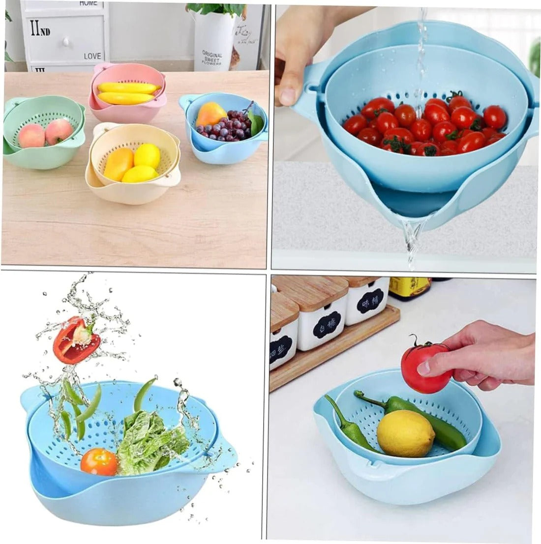 Multipurpose Drainage Bowl Kitchen & Cooking view 5 - Nexusmart Pakistan