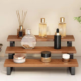 3-Tier Wooden Display & Serving Stand for Kitchen Dining & Home Decor view 6 - Nexusmart Pakistan